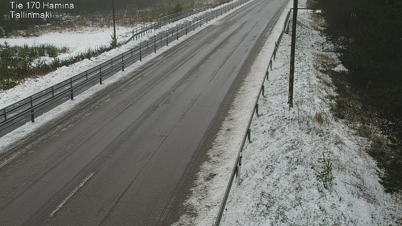 Weather Camera Image Väg 170 Fredrikshamn, Tallinmä, Hamina, Kymenlaakso
