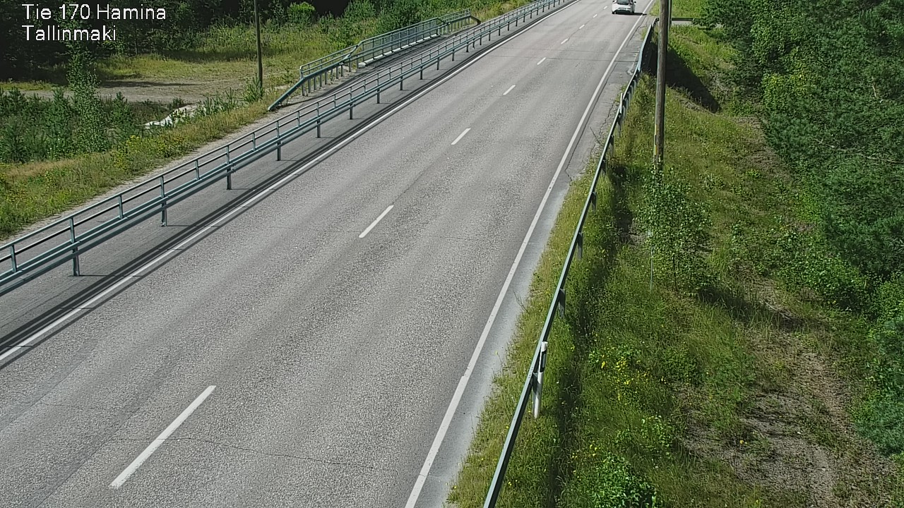 Weather Camera Image Road 170 Hamina, Tallinmäki, Hamina, Kymenlaakso