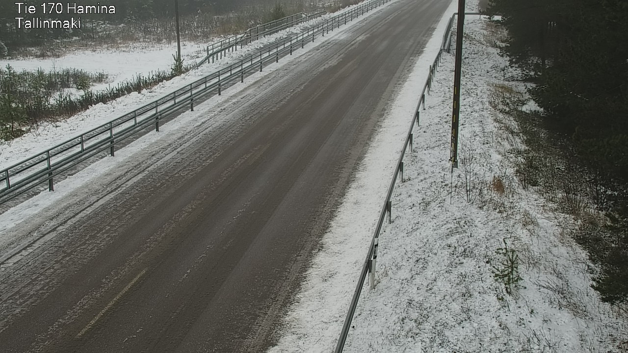 Weather Camera Image Väg 170 Fredrikshamn, Tallinmä, Hamina, Kymenlaakso