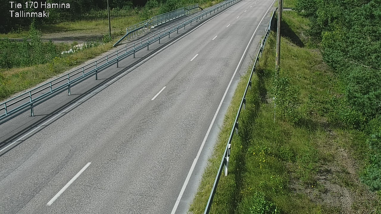 Weather Camera Image Väg 170 Fredrikshamn, Tallinmä, Hamina, Kymenlaakso