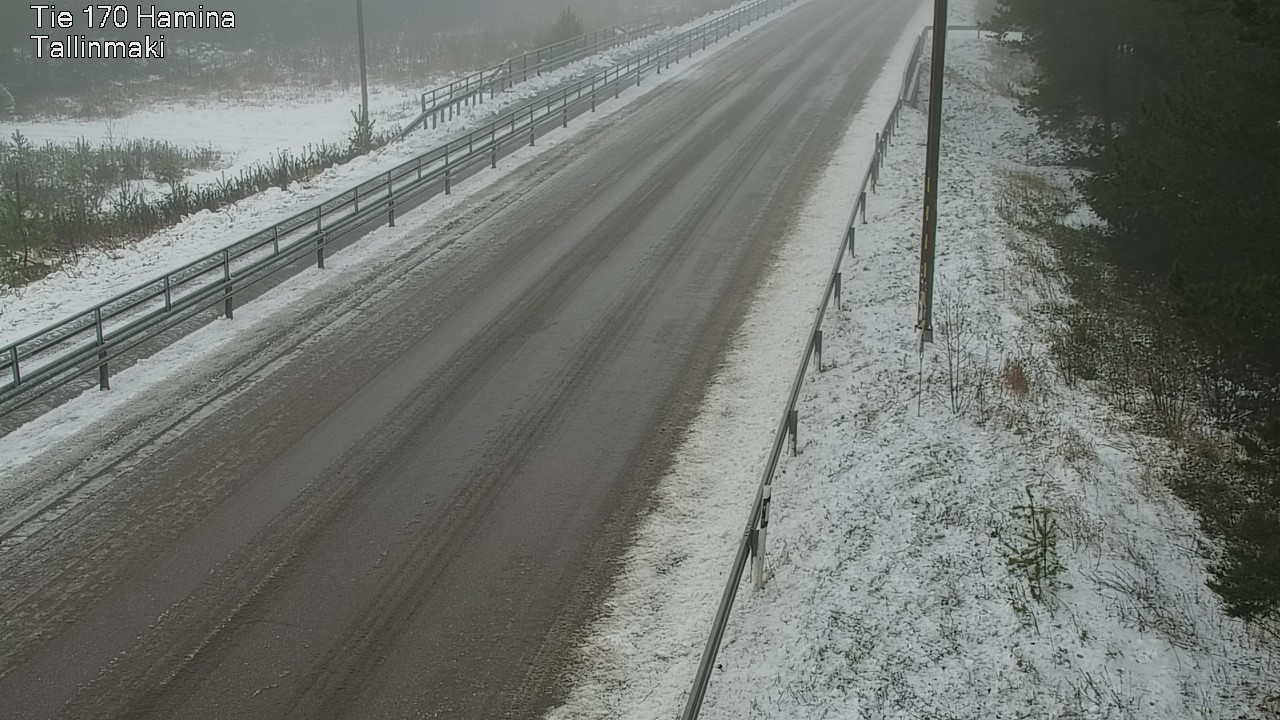 Weather Camera Image Väg 170 Fredrikshamn, Tallinmä, Hamina, Kymenlaakso