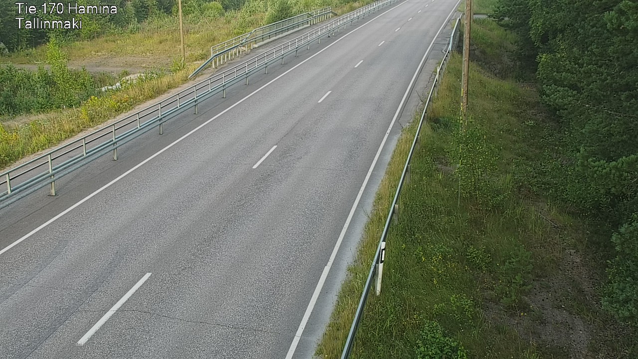 Weather Camera Image Road 170 Hamina, Tallinmäki, Hamina, Kymenlaakso