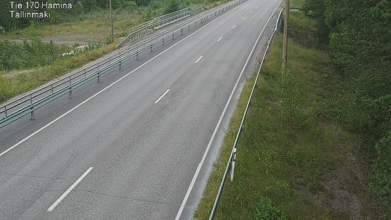Weather Camera Image Road 170 Hamina, Tallinmäki, Hamina, Kymenlaakso