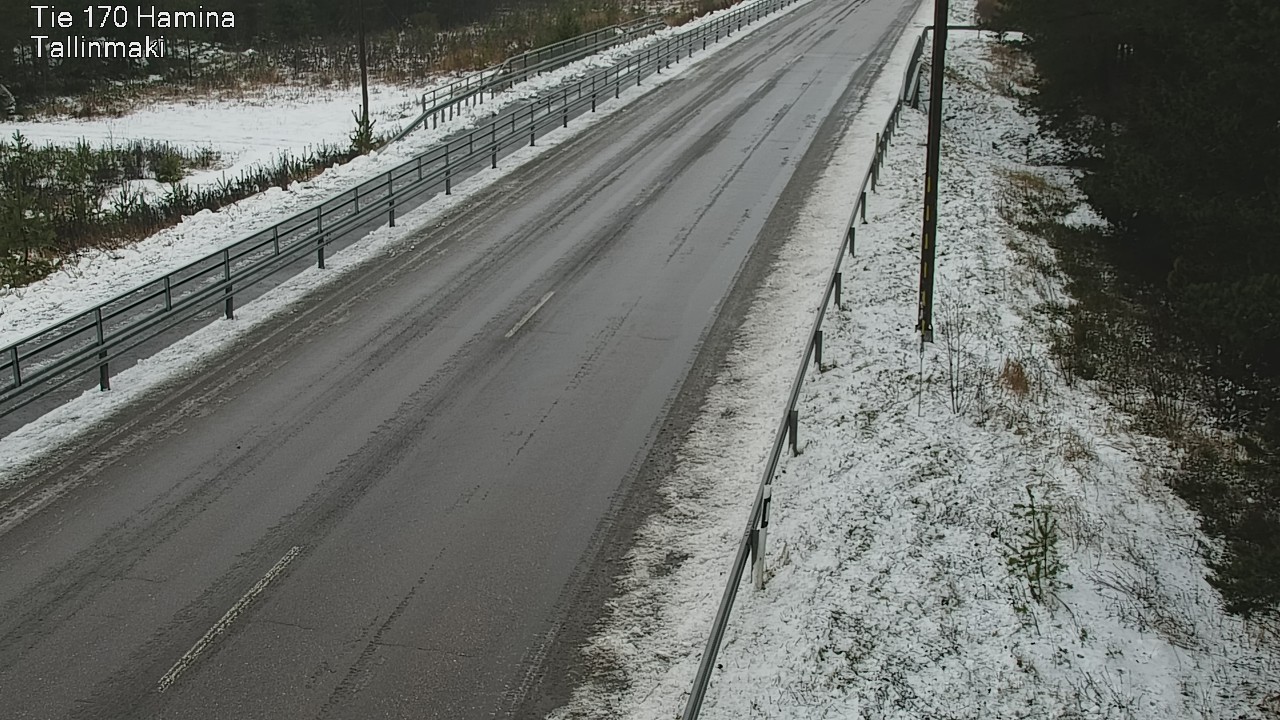 Weather Camera Image Väg 170 Fredrikshamn, Tallinmä, Hamina, Kymenlaakso