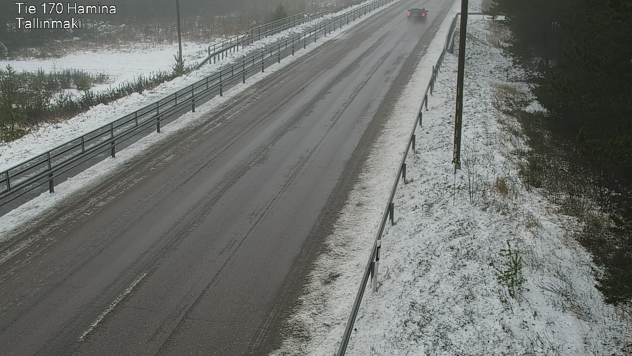Weather Camera Image Väg 170 Fredrikshamn, Tallinmä, Hamina, Kymenlaakso