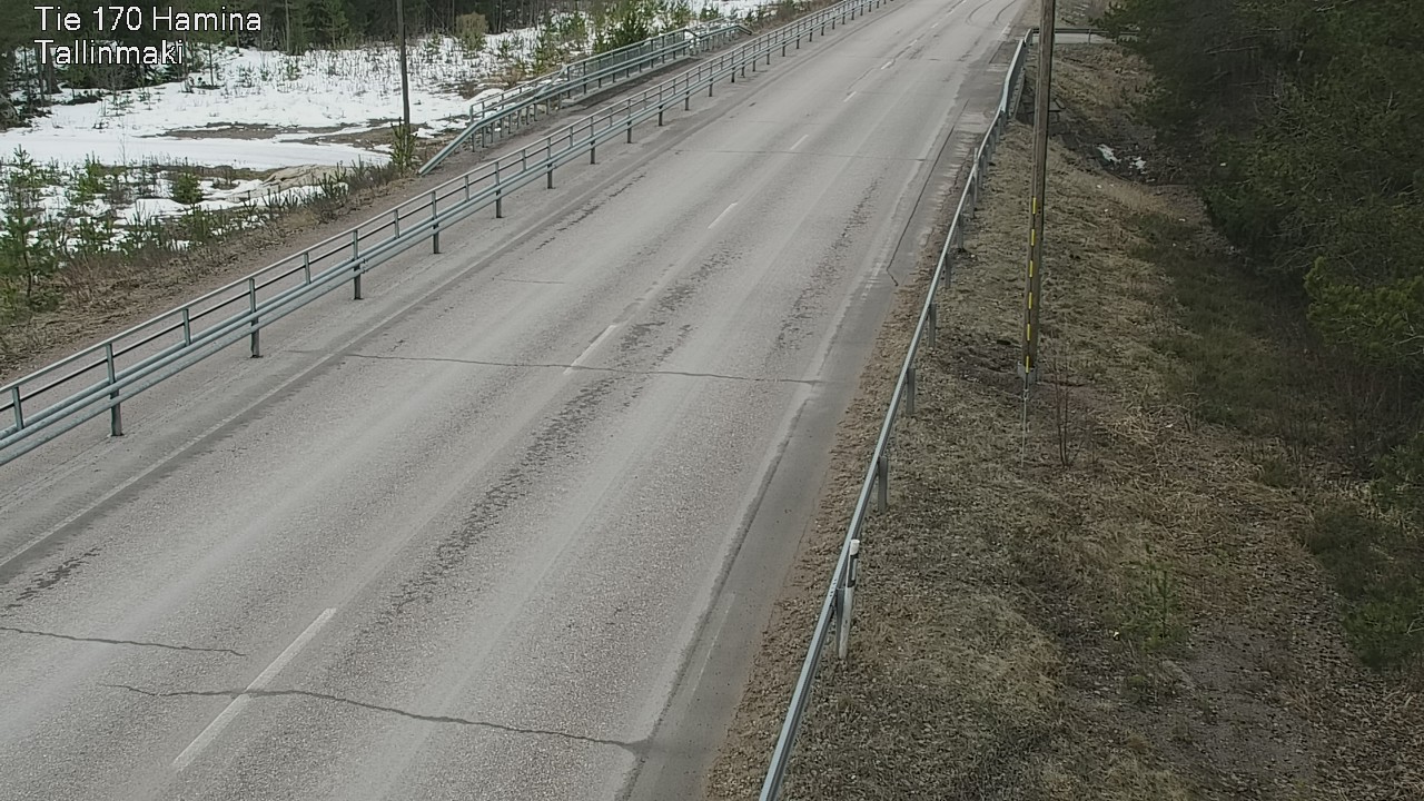 Weather Camera Image Road 170 Hamina, Tallinmäki, Hamina, Kymenlaakso