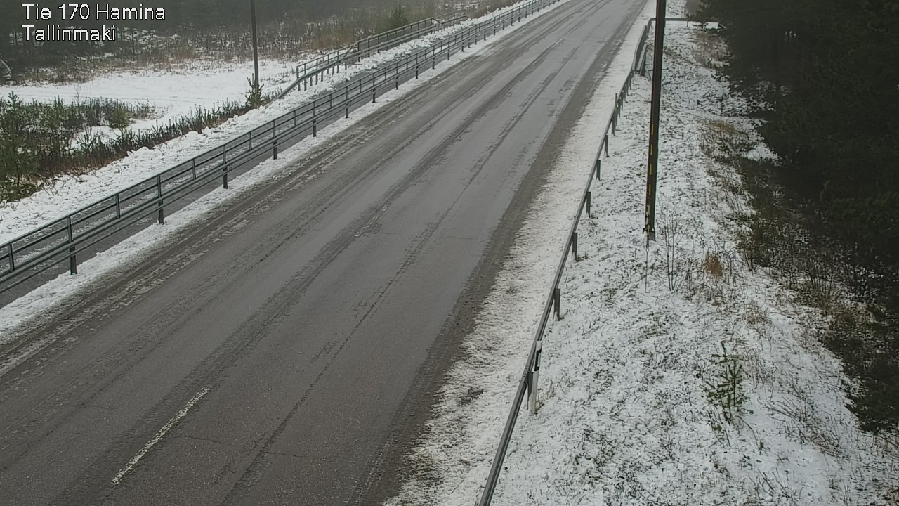 Weather Camera Image Väg 170 Fredrikshamn, Tallinmä, Hamina, Kymenlaakso