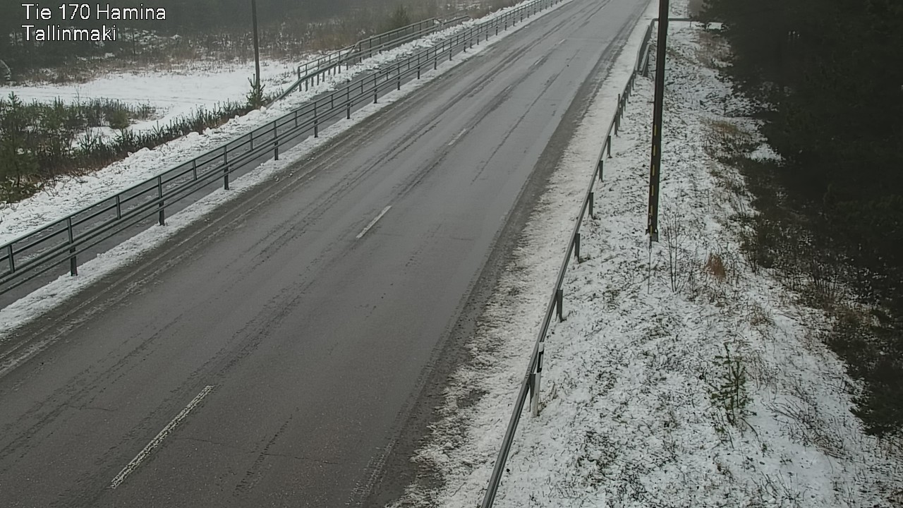 Weather Camera Image Väg 170 Fredrikshamn, Tallinmä, Hamina, Kymenlaakso
