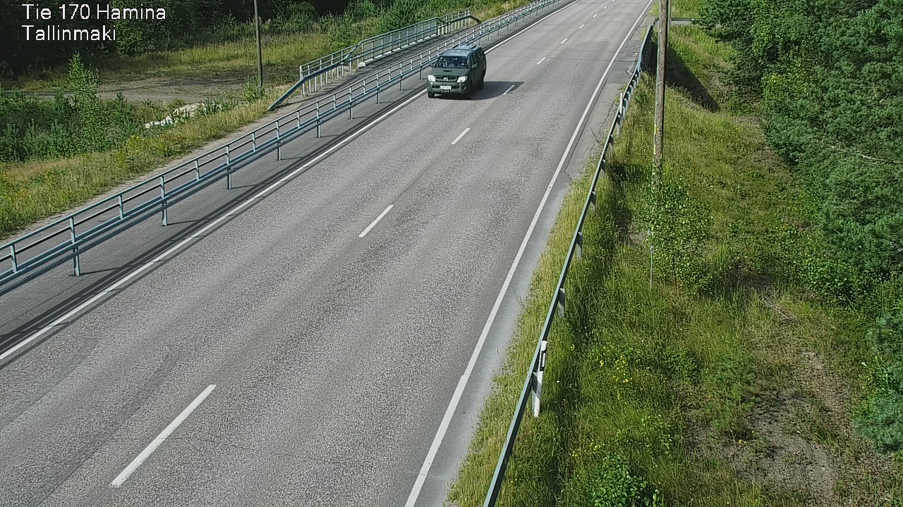 Weather Camera Image Road 170 Hamina, Tallinmäki, Hamina, Kymenlaakso