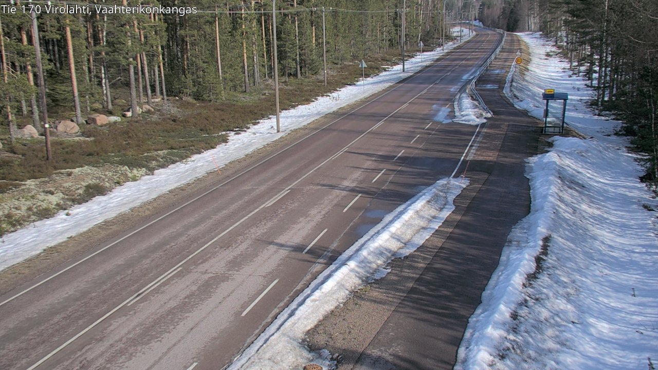 Kelikamerat Kuva Tie 170 Virolahti, Vaahterikonkangas, Virolahti, Kymenlaakso