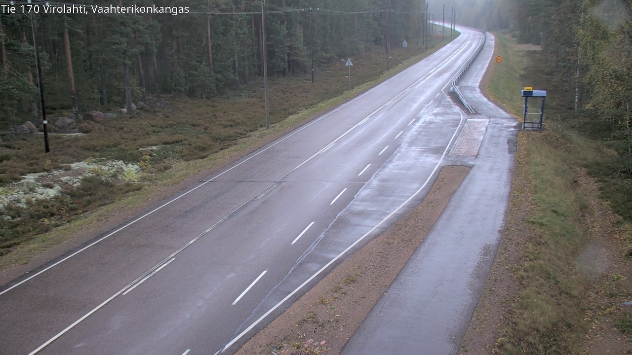 Kelikamerat Kuva Tie 170 Virolahti, Vaahterikonkangas, Virolahti, Kymenlaakso