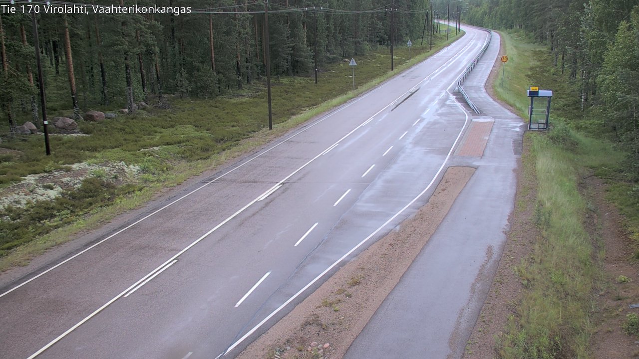 Kelikamerat Kuva Tie 170 Virolahti, Vaahterikonkangas, Virolahti, Kymenlaakso