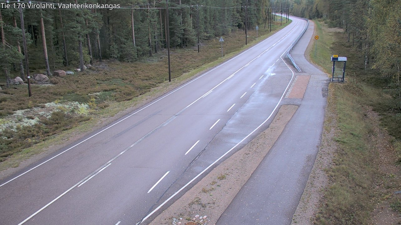 Kelikamerat Kuva Tie 170 Virolahti, Vaahterikonkangas, Virolahti, Kymenlaakso