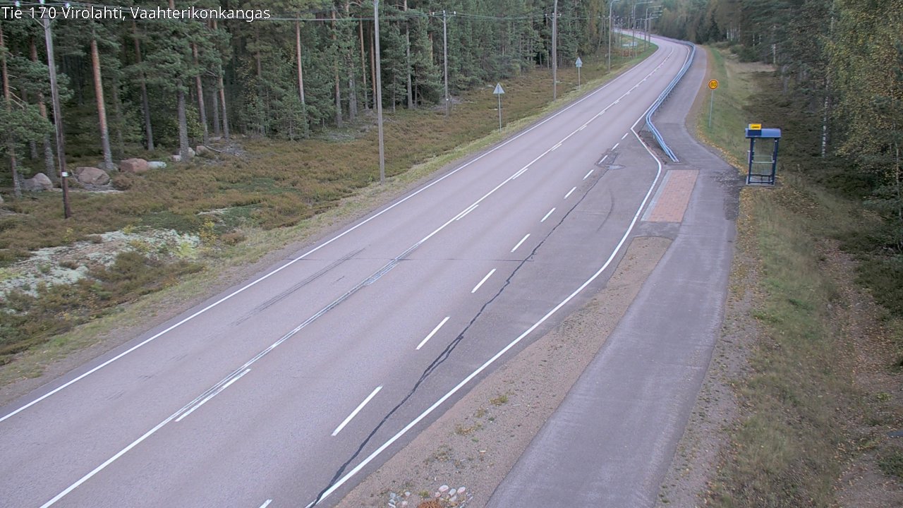 Kelikamerat Kuva Tie 170 Virolahti, Vaahterikonkangas, Virolahti, Kymenlaakso