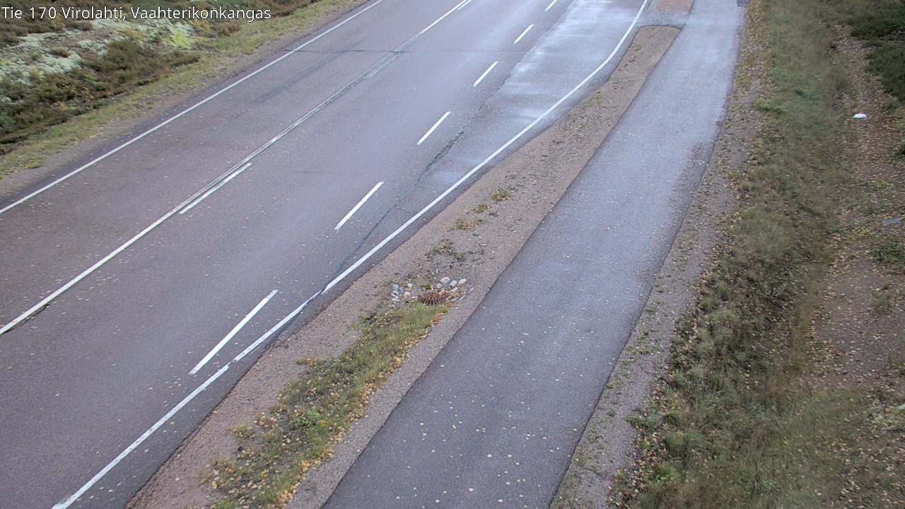 Weather Camera Image Väg 170 Vederlax, Vaahterikonkangas, Virolahti, Kymenlaakso