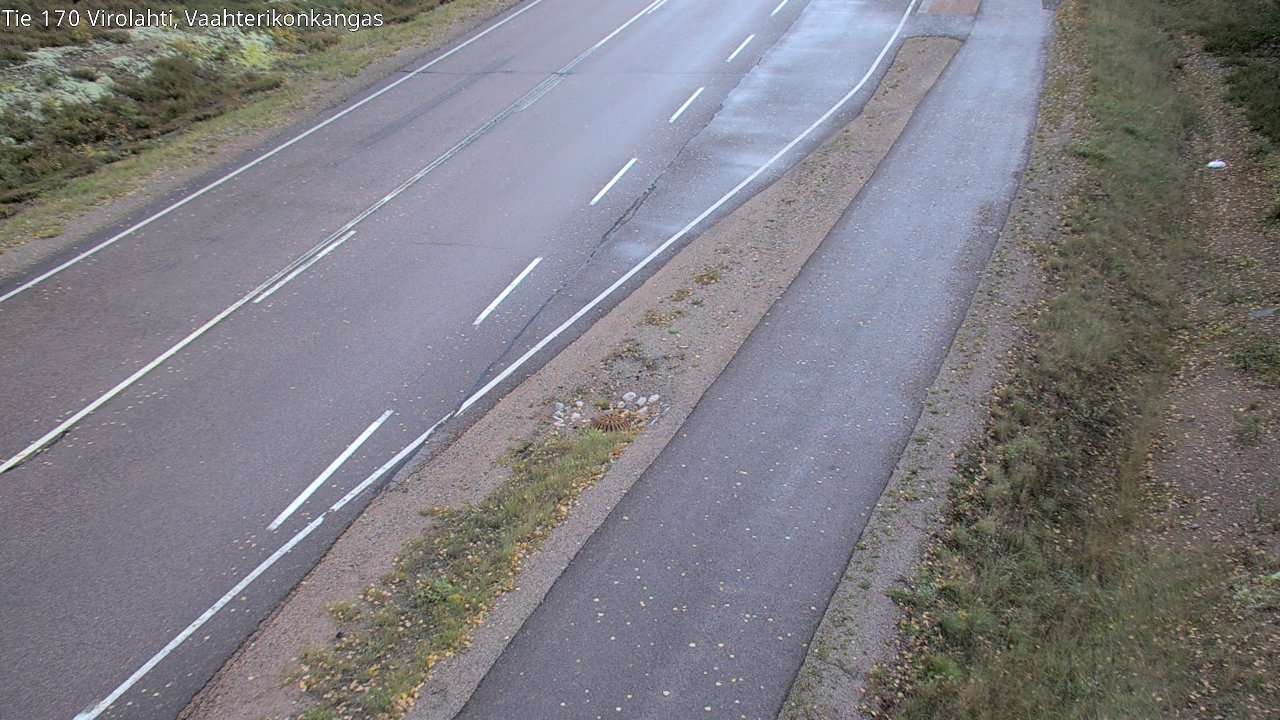 Weather Camera Image Väg 170 Vederlax, Vaahterikonkangas, Virolahti, Kymenlaakso