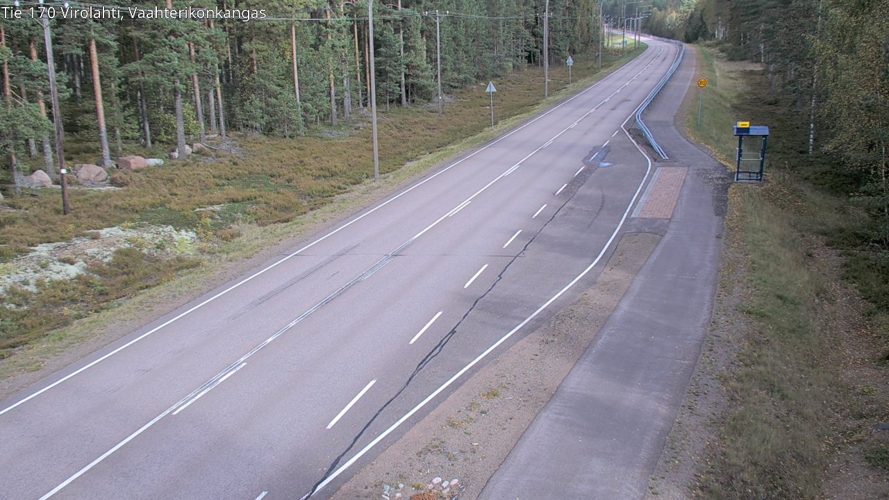 Kelikamerat Kuva Tie 170 Virolahti, Vaahterikonkangas, Virolahti, Kymenlaakso