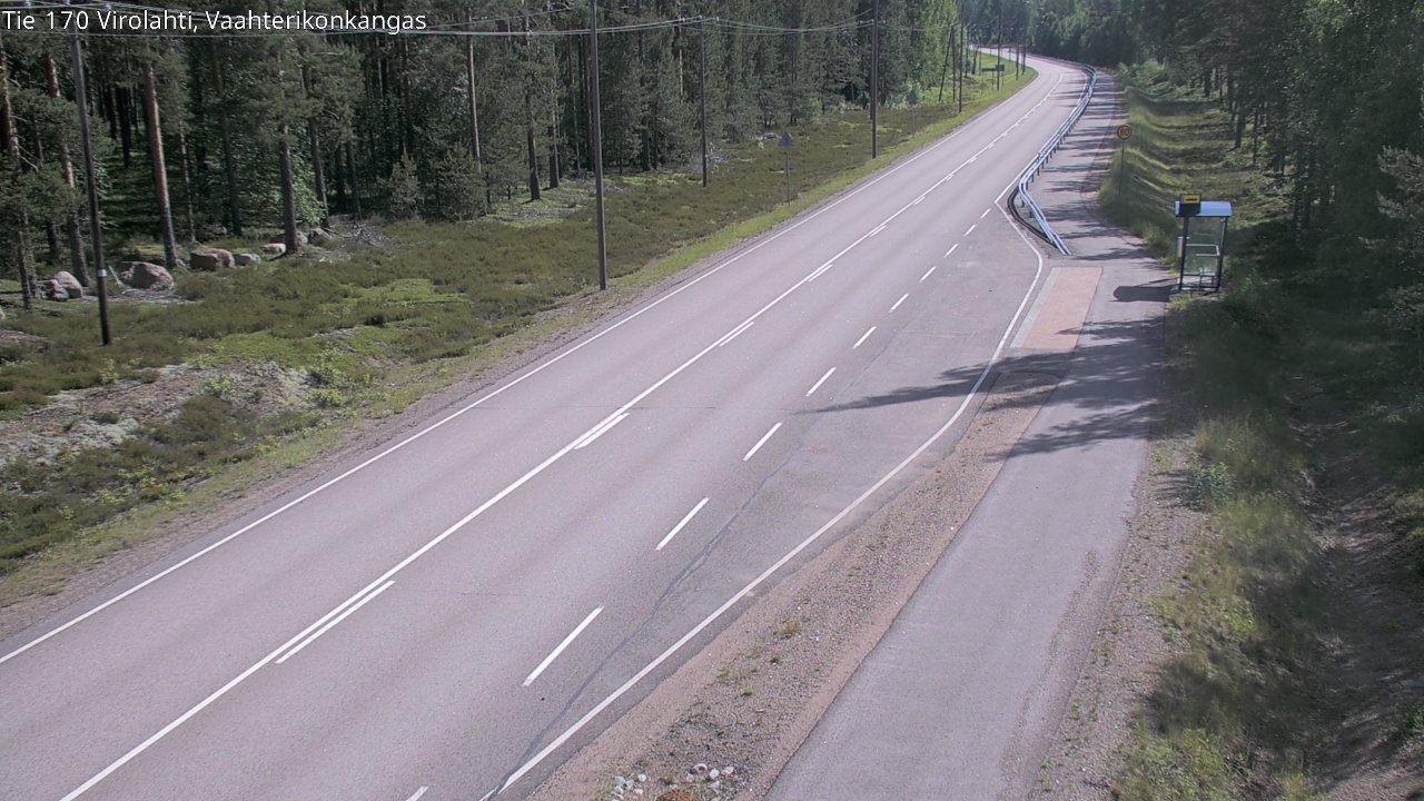 Kelikamerat Kuva Tie 170 Virolahti, Vaahterikonkangas, Virolahti, Kymenlaakso
