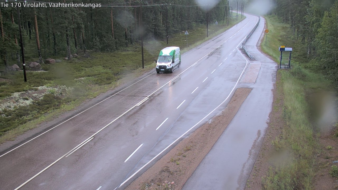 Kelikamerat Kuva Tie 170 Virolahti, Vaahterikonkangas, Virolahti, Kymenlaakso