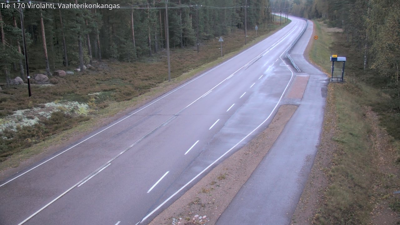 Kelikamerat Kuva Tie 170 Virolahti, Vaahterikonkangas, Virolahti, Kymenlaakso