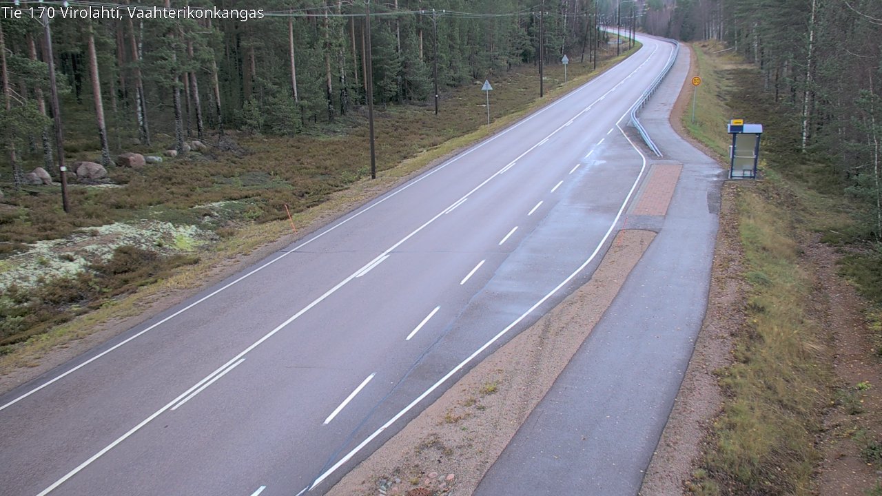 Kelikamerat Kuva Tie 170 Virolahti, Vaahterikonkangas, Virolahti, Kymenlaakso