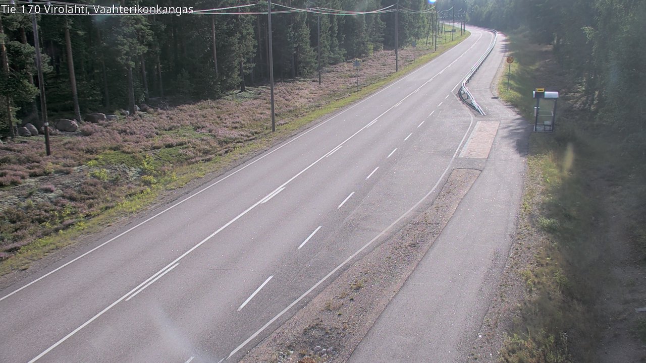Kelikamerat Kuva Tie 170 Virolahti, Vaahterikonkangas, Virolahti, Kymenlaakso