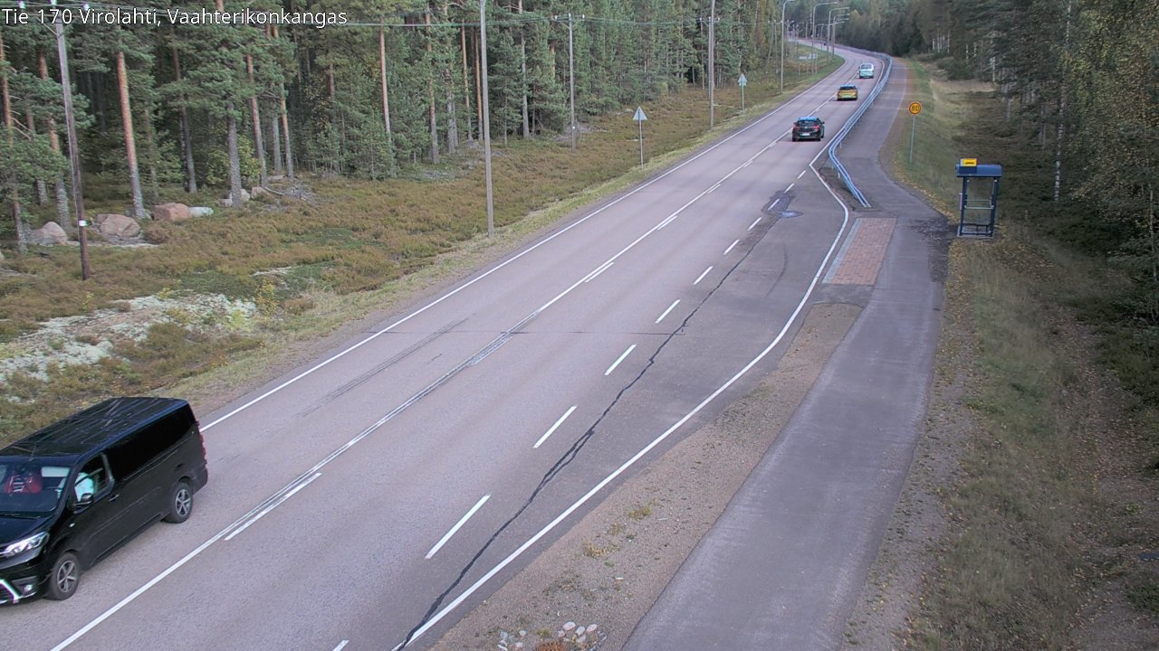 Kelikamerat Kuva Tie 170 Virolahti, Vaahterikonkangas, Virolahti, Kymenlaakso