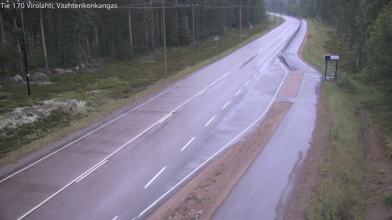 Kelikamerat Kuva Tie 170 Virolahti, Vaahterikonkangas, Virolahti, Kymenlaakso