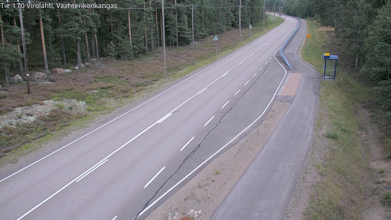 Kelikamerat Kuva Tie 170 Virolahti, Vaahterikonkangas, Virolahti, Kymenlaakso