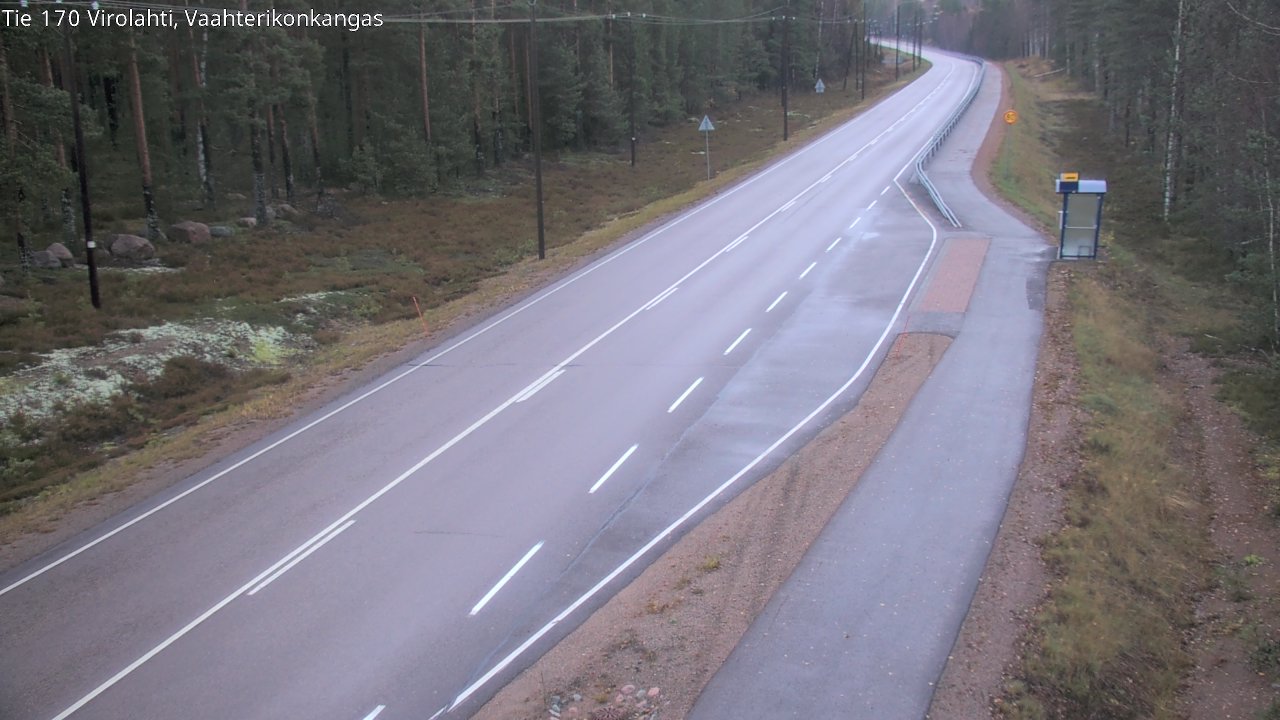 Kelikamerat Kuva Tie 170 Virolahti, Vaahterikonkangas, Virolahti, Kymenlaakso