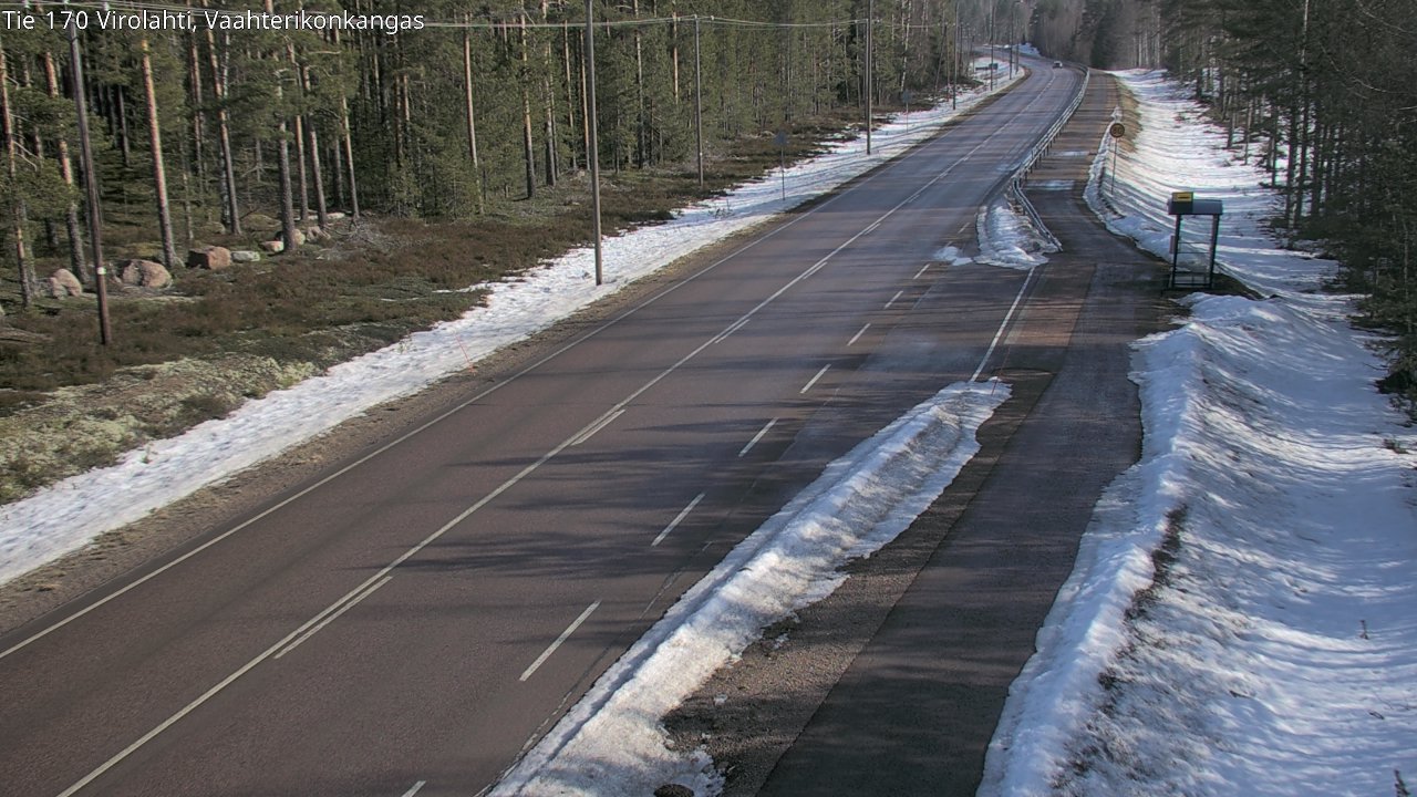 Kelikamerat Kuva Tie 170 Virolahti, Vaahterikonkangas, Virolahti, Kymenlaakso