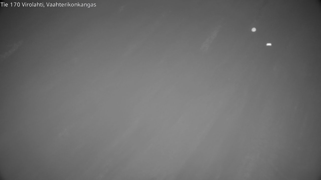 Weather Camera Image Väg 170 Vederlax, Vaahterikonkangas, Virolahti, Kymenlaakso