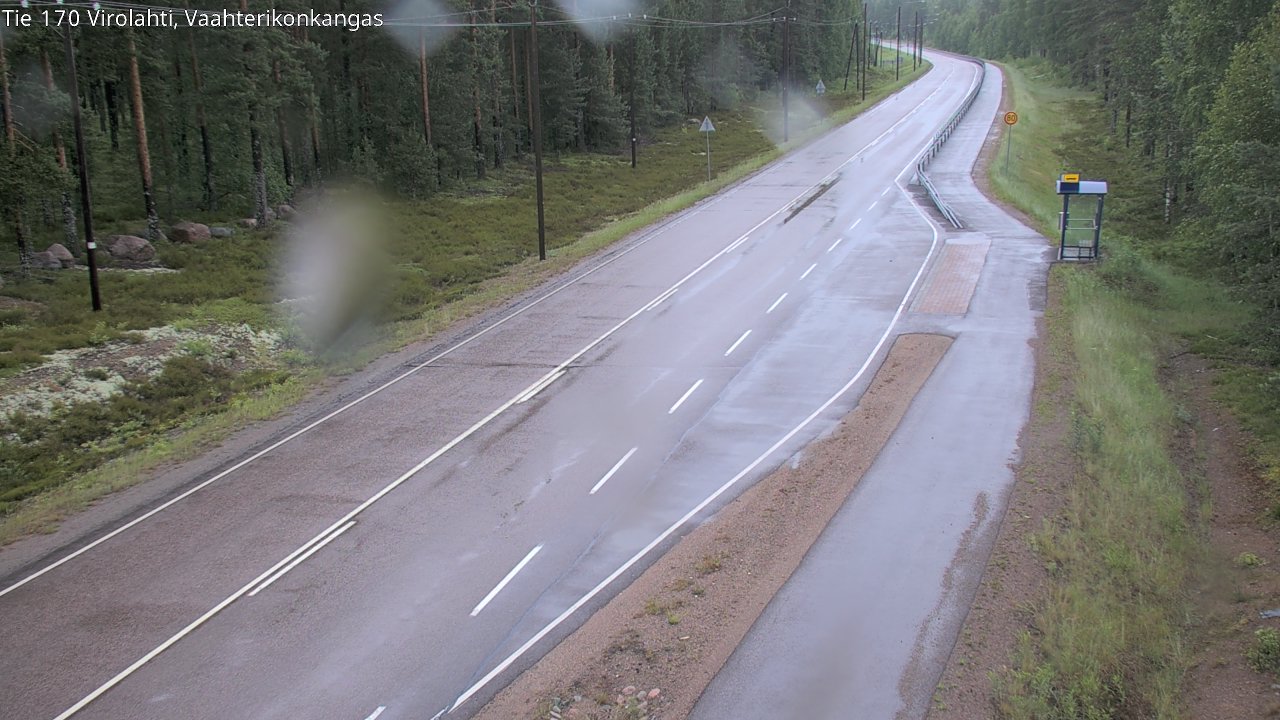 Kelikamerat Kuva Tie 170 Virolahti, Vaahterikonkangas, Virolahti, Kymenlaakso