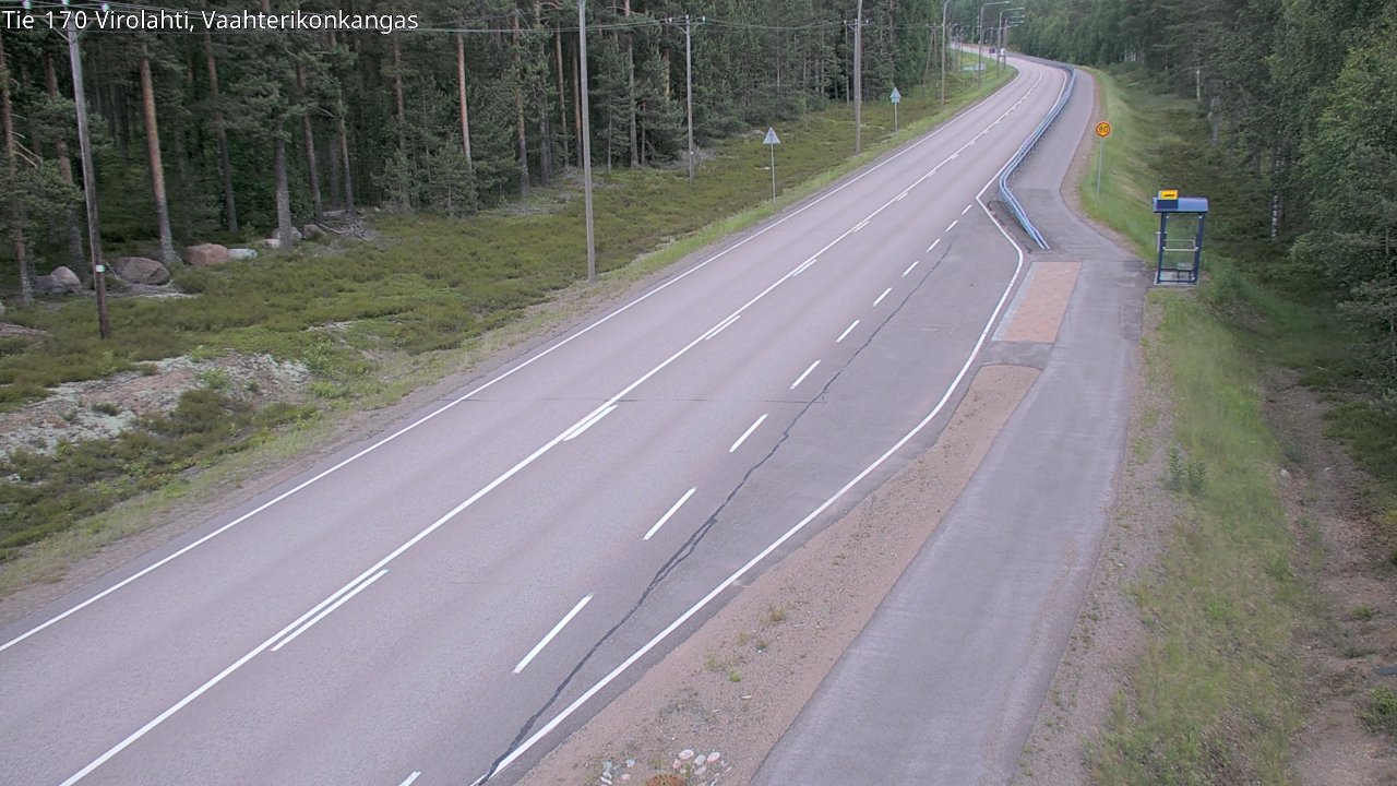 Kelikamerat Kuva Tie 170 Virolahti, Vaahterikonkangas, Virolahti, Kymenlaakso