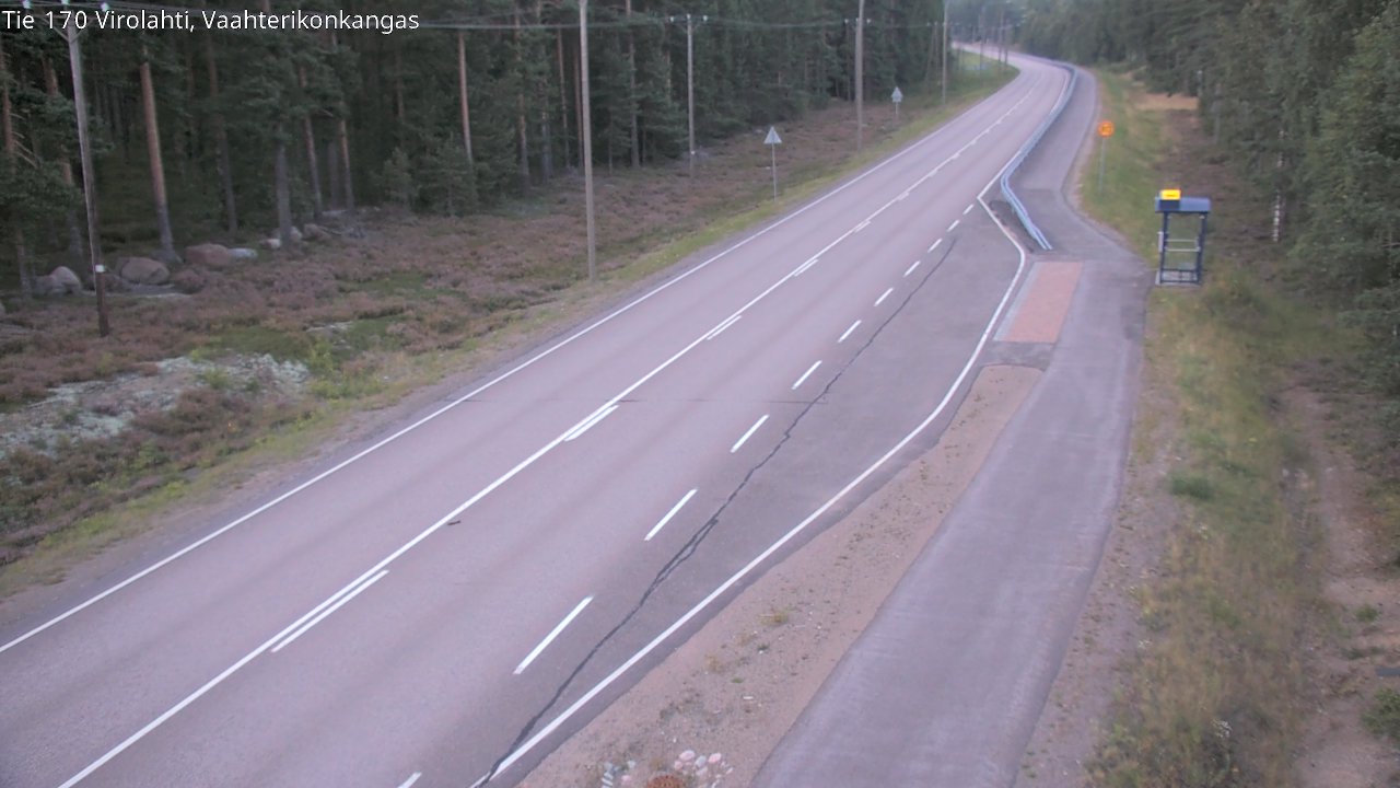 Kelikamerat Kuva Tie 170 Virolahti, Vaahterikonkangas, Virolahti, Kymenlaakso
