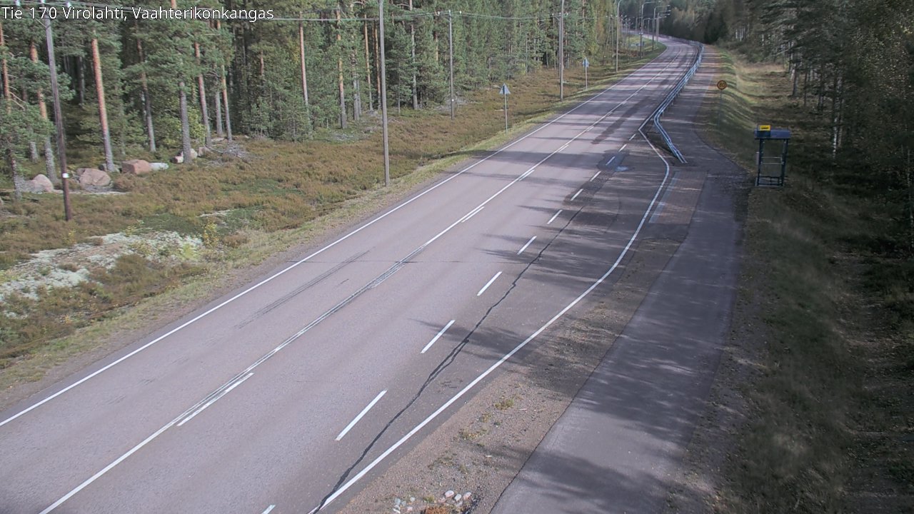 Kelikamerat Kuva Tie 170 Virolahti, Vaahterikonkangas, Virolahti, Kymenlaakso