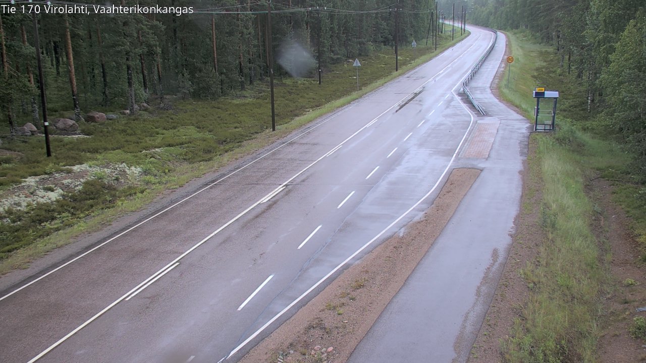 Kelikamerat Kuva Tie 170 Virolahti, Vaahterikonkangas, Virolahti, Kymenlaakso