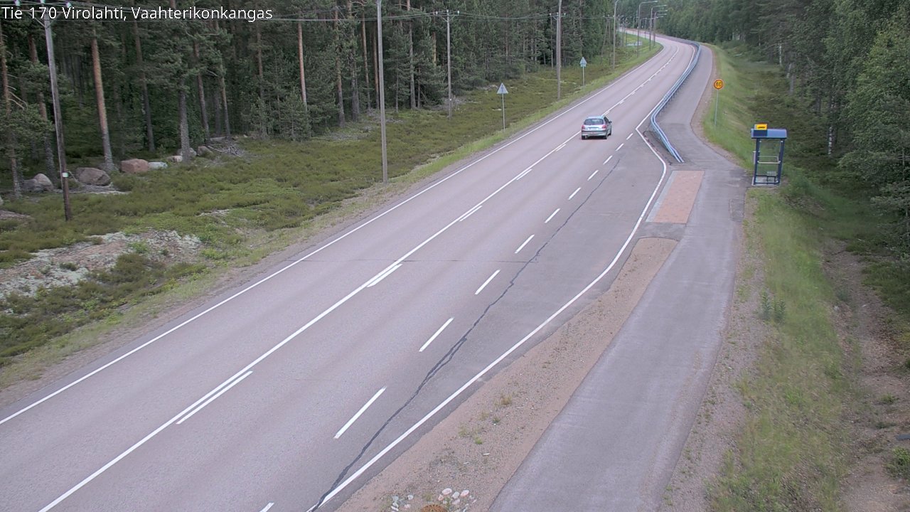 Kelikamerat Kuva Tie 170 Virolahti, Vaahterikonkangas, Virolahti, Kymenlaakso
