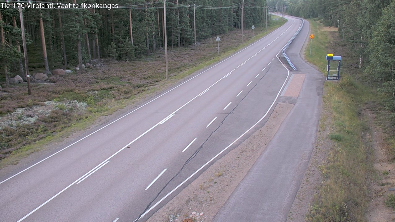 Kelikamerat Kuva Tie 170 Virolahti, Vaahterikonkangas, Virolahti, Kymenlaakso