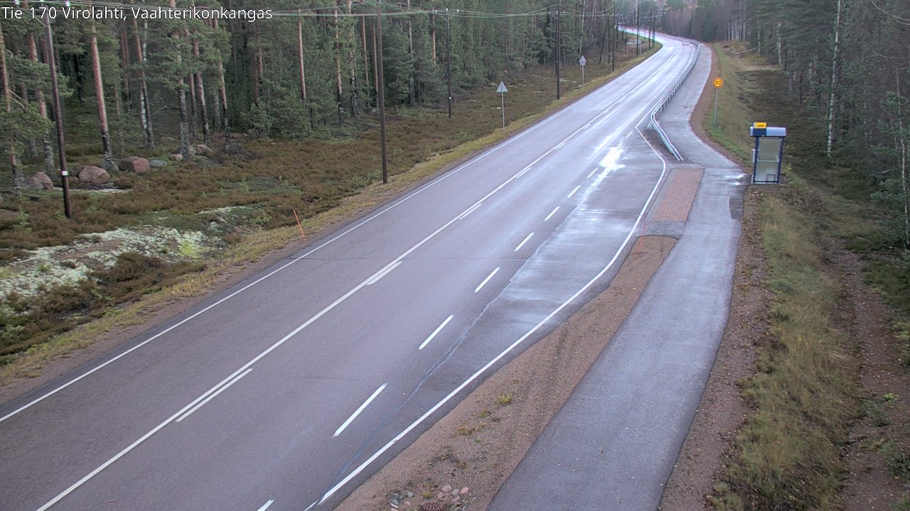 Kelikamerat Kuva Tie 170 Virolahti, Vaahterikonkangas, Virolahti, Kymenlaakso