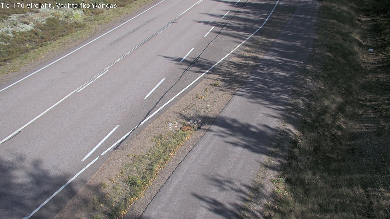 Weather Camera Image Väg 170 Vederlax, Vaahterikonkangas, Virolahti, Kymenlaakso