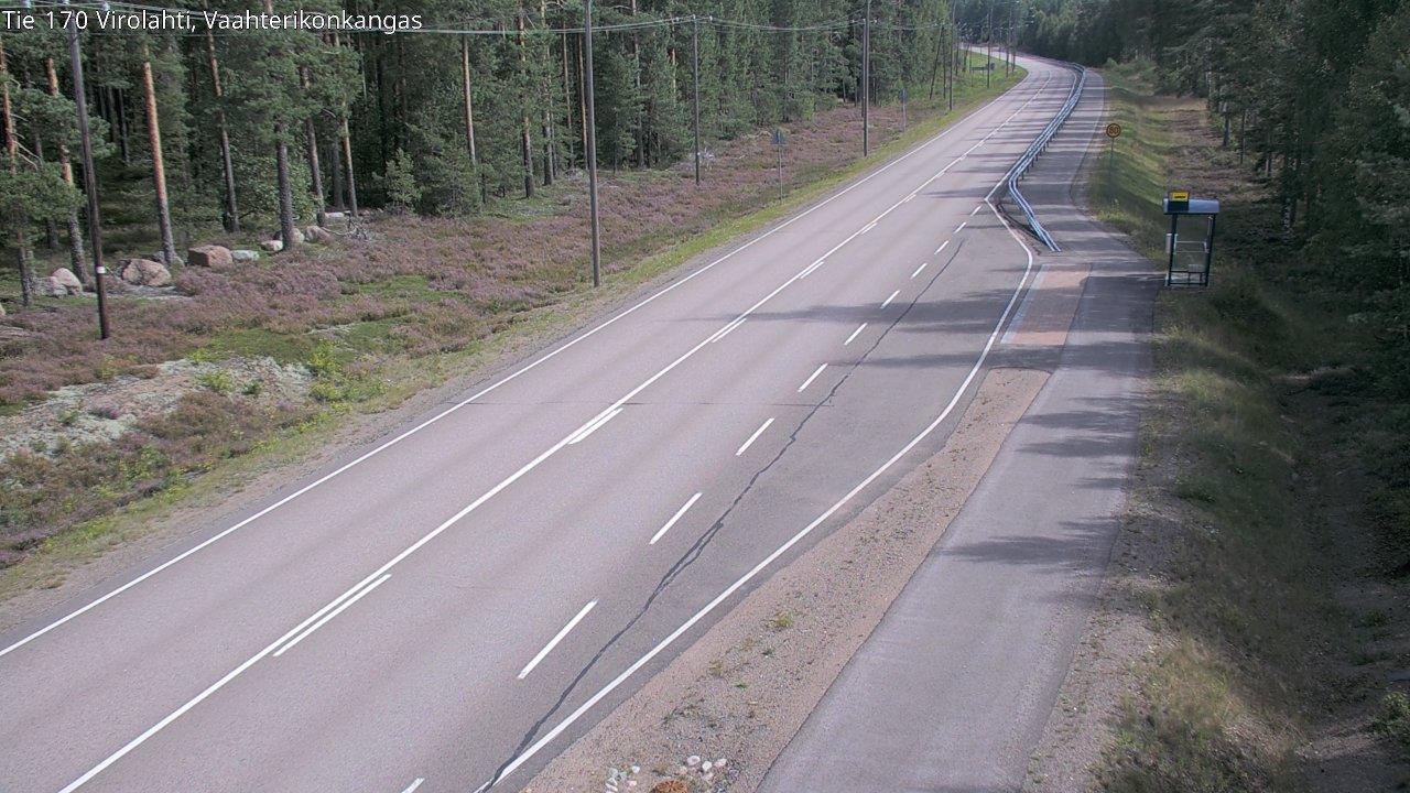 Kelikamerat Kuva Tie 170 Virolahti, Vaahterikonkangas, Virolahti, Kymenlaakso