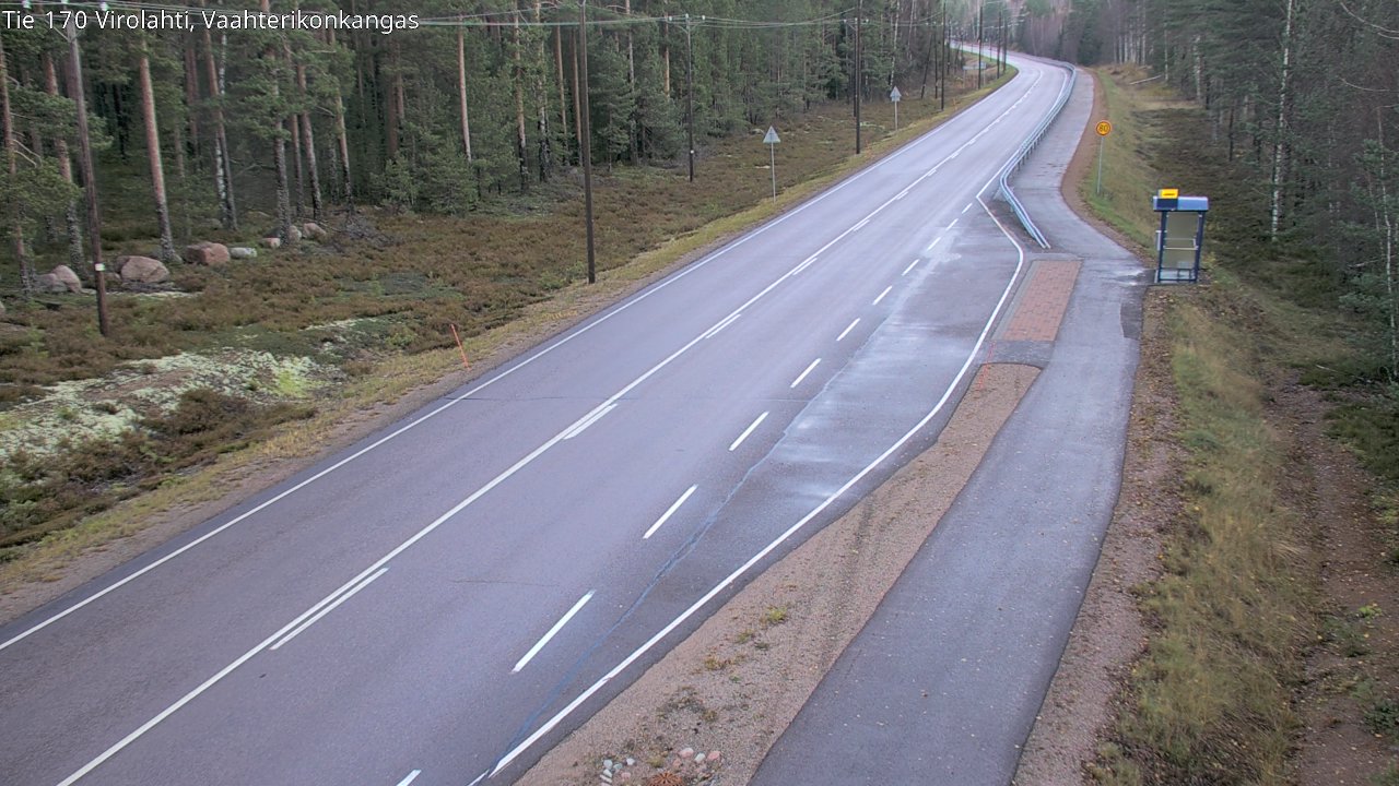 Kelikamerat Kuva Tie 170 Virolahti, Vaahterikonkangas, Virolahti, Kymenlaakso