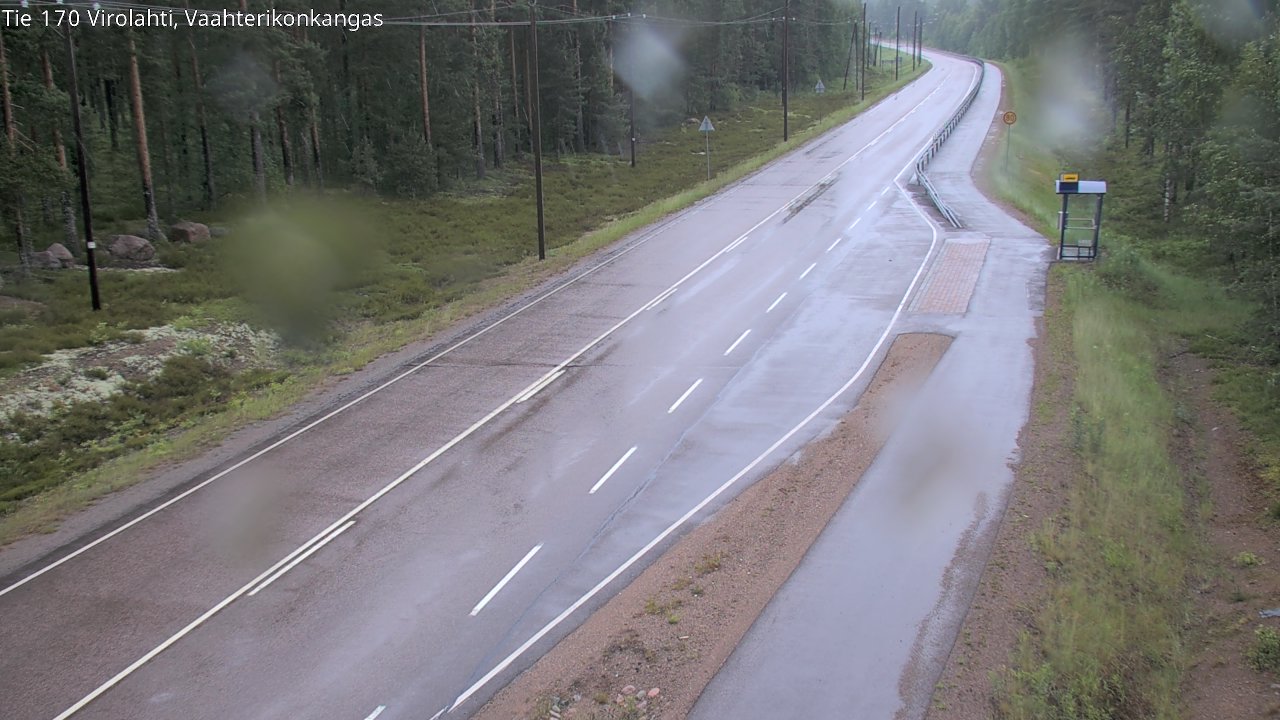 Kelikamerat Kuva Tie 170 Virolahti, Vaahterikonkangas, Virolahti, Kymenlaakso