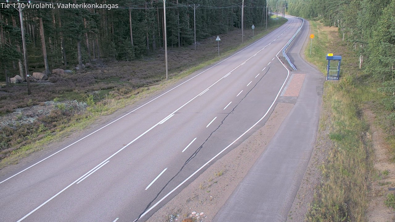 Kelikamerat Kuva Tie 170 Virolahti, Vaahterikonkangas, Virolahti, Kymenlaakso