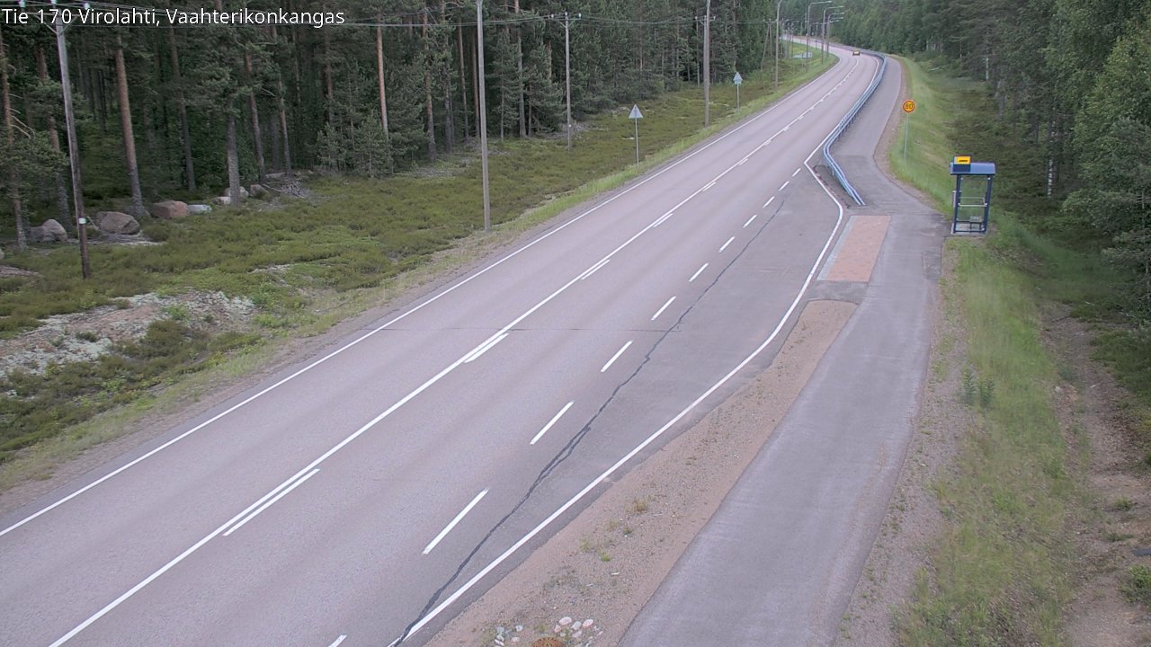 Kelikamerat Kuva Tie 170 Virolahti, Vaahterikonkangas, Virolahti, Kymenlaakso