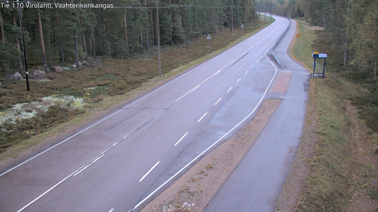 Kelikamerat Kuva Tie 170 Virolahti, Vaahterikonkangas, Virolahti, Kymenlaakso