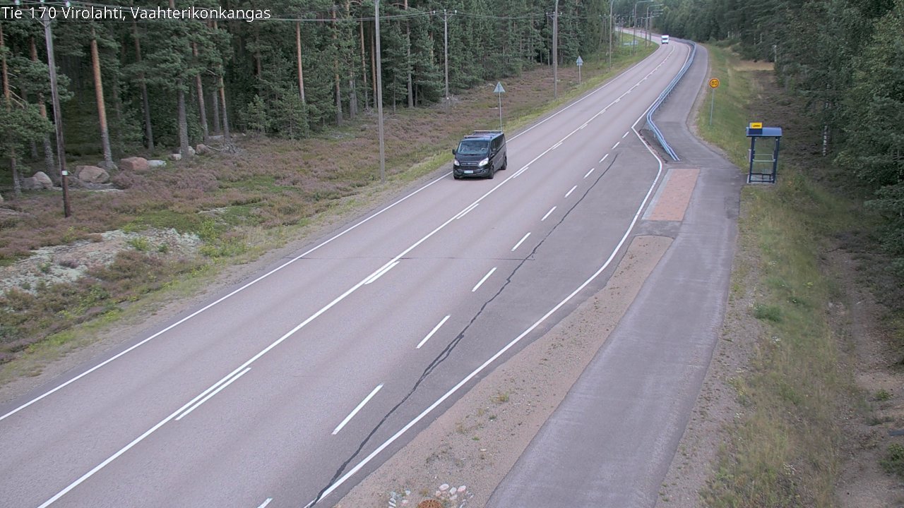 Kelikamerat Kuva Tie 170 Virolahti, Vaahterikonkangas, Virolahti, Kymenlaakso