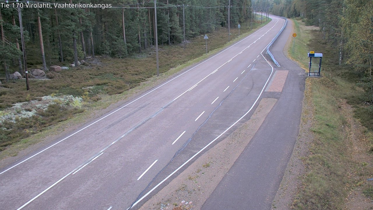 Kelikamerat Kuva Tie 170 Virolahti, Vaahterikonkangas, Virolahti, Kymenlaakso