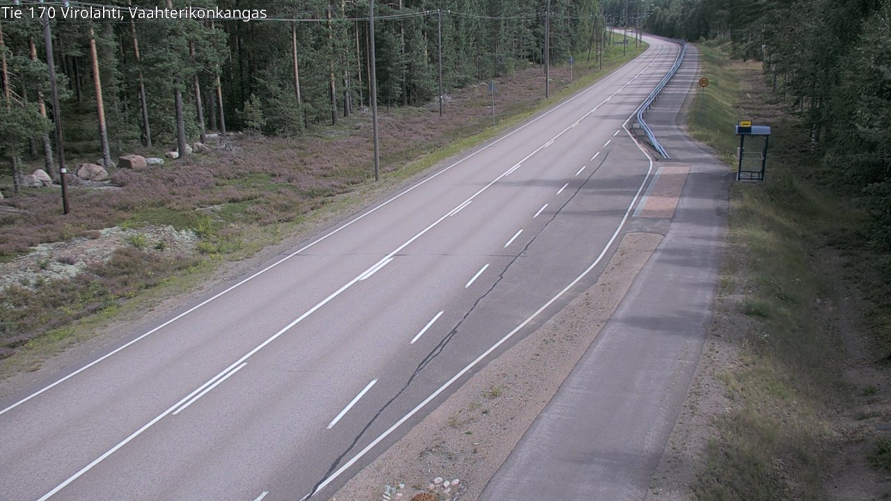 Kelikamerat Kuva Tie 170 Virolahti, Vaahterikonkangas, Virolahti, Kymenlaakso